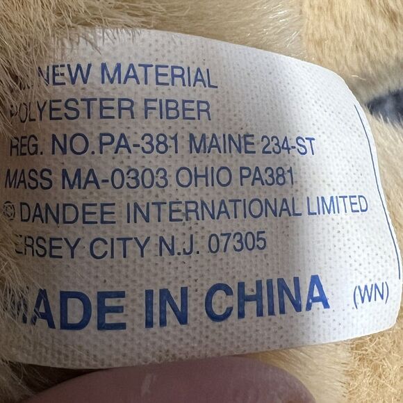 VTG Dan Dee 15” Plush Christmas Bear Giggles Lights Wiggles Stuffed Animal Toy - Picture 10 of 14